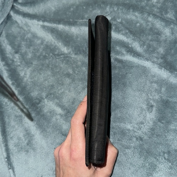 Prada black nylon long wallet Velcro closure damaged - Picture 4 of 9